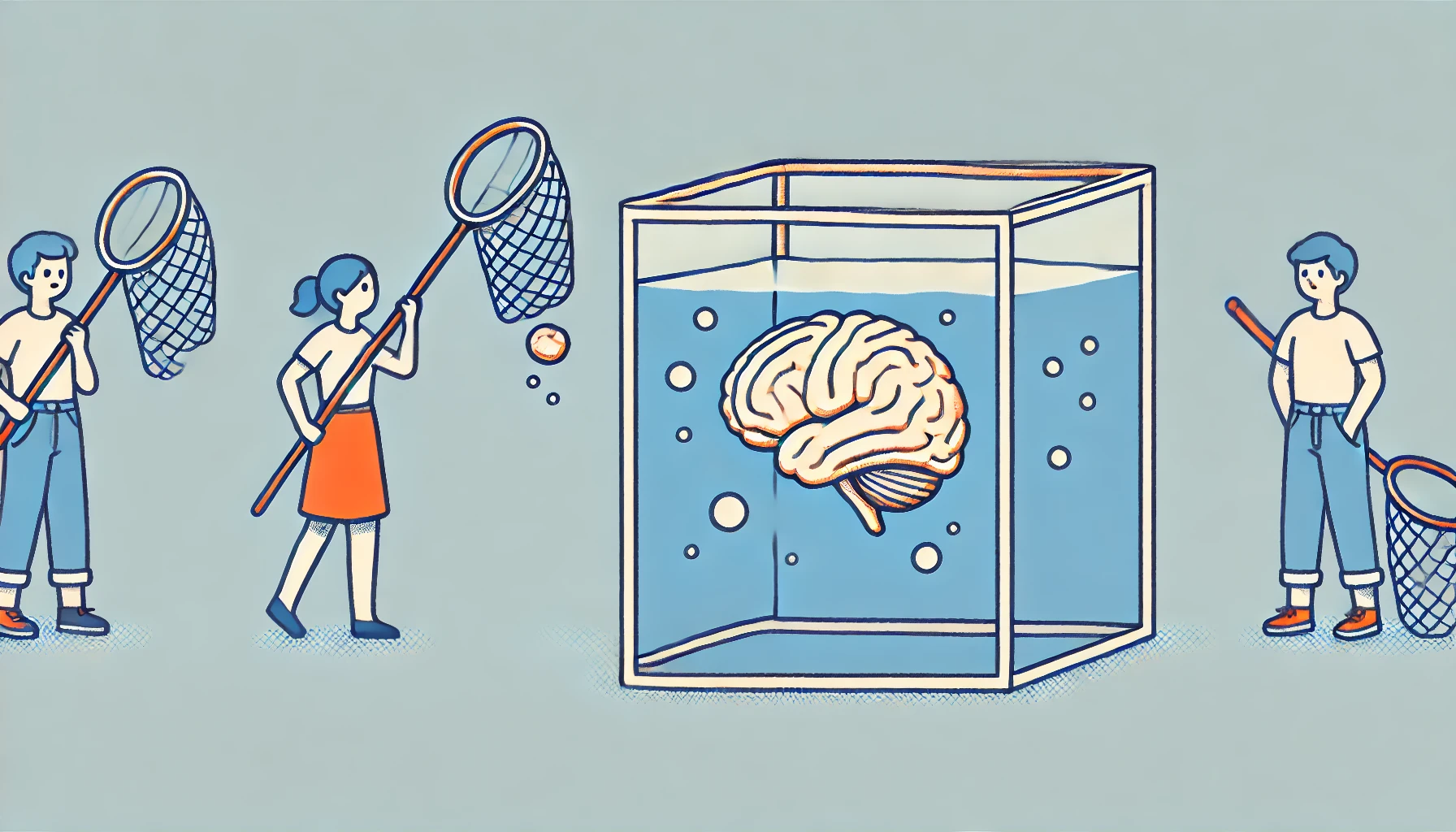 distracted people trying to stop their mind from wandering